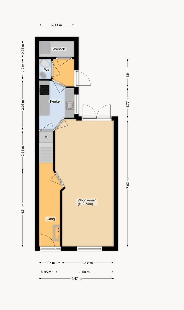 Foto 27 van 3e Honthorststraat 13