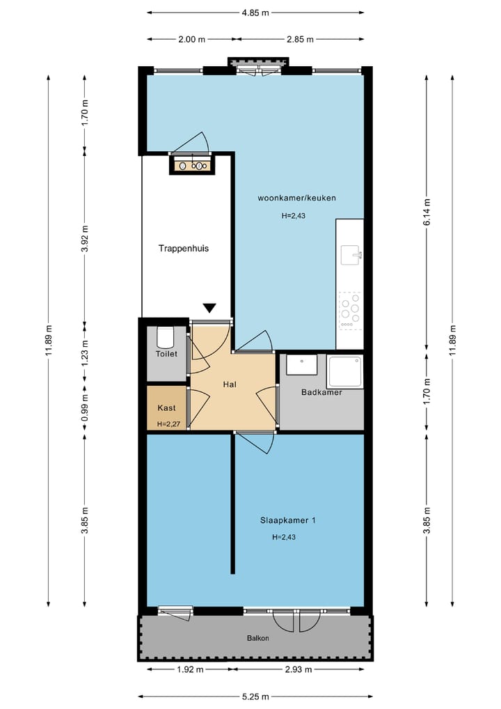 Photo 21 of Wilhelminastraat 52-3