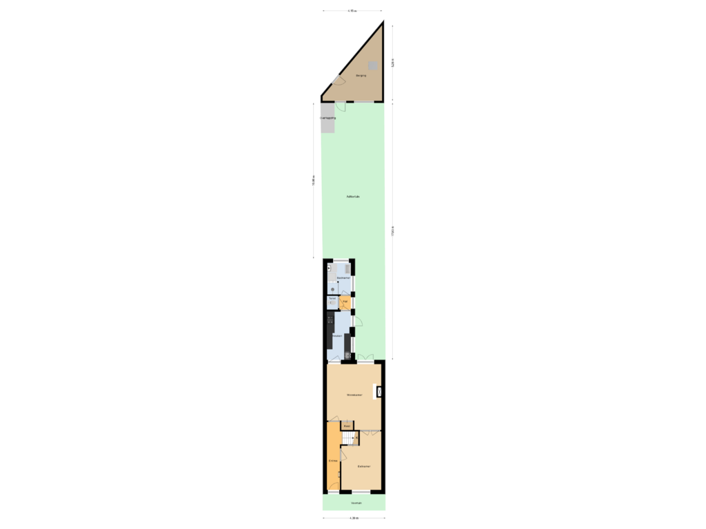 Bekijk plattegrond van Situatie van Zijlsingel 76