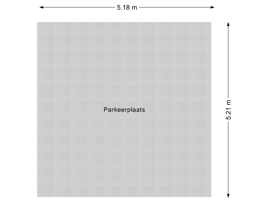 Bekijk plattegrond van Parkeerplaats van Spoorbaan 97