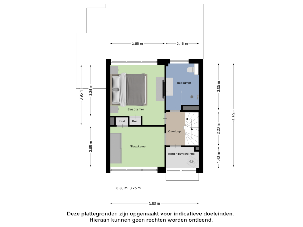 Bekijk plattegrond van Eerste Verdieping van Ceres 24