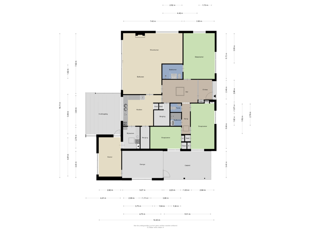 Bekijk plattegrond van Begane Grond van Pericleslaan 10