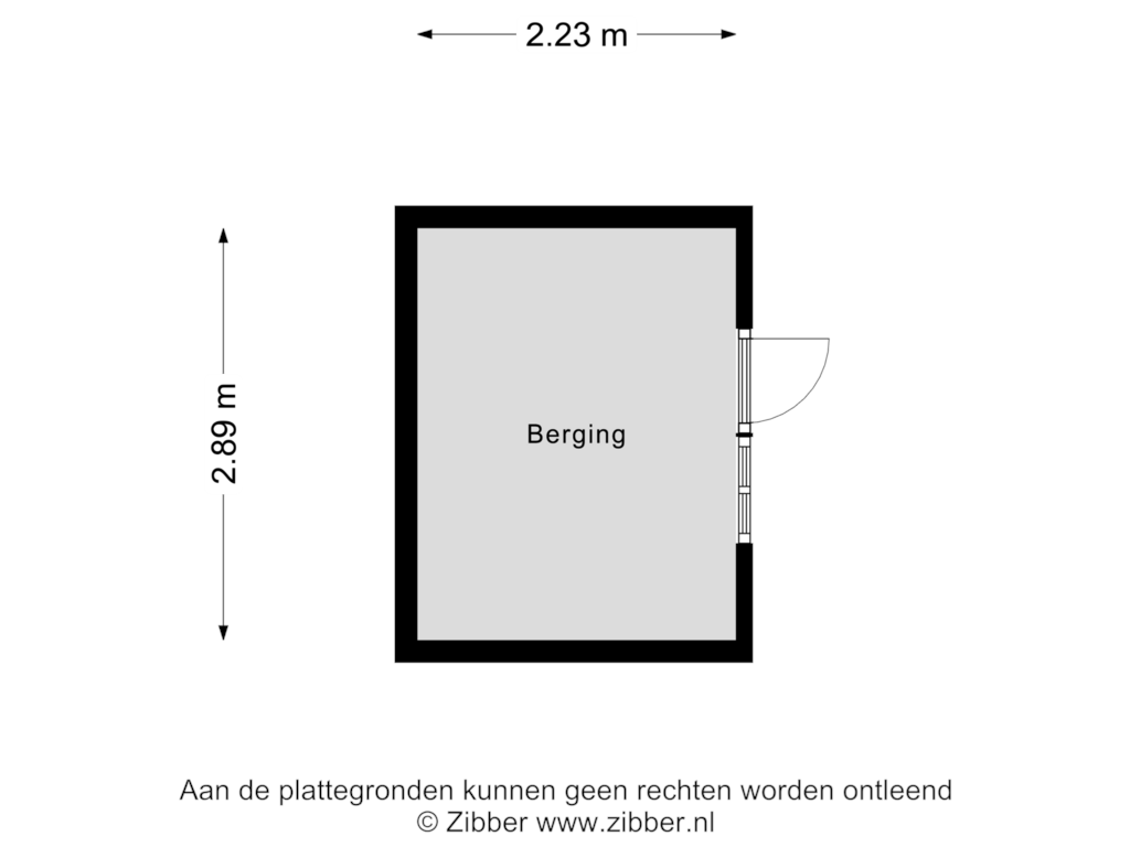 Bekijk plattegrond van Berging van Pericleslaan 10