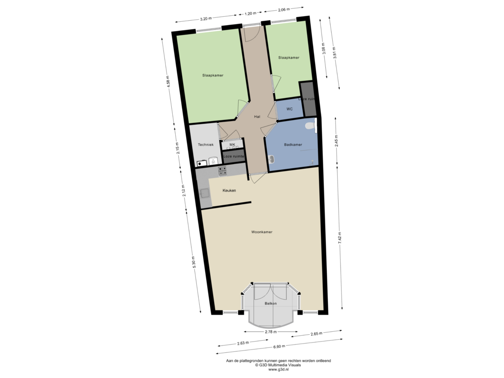 Bekijk plattegrond van First floor van Markt 19-A