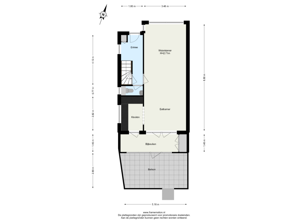 Bekijk plattegrond van Begane Grond van Rodenrijseweg 379