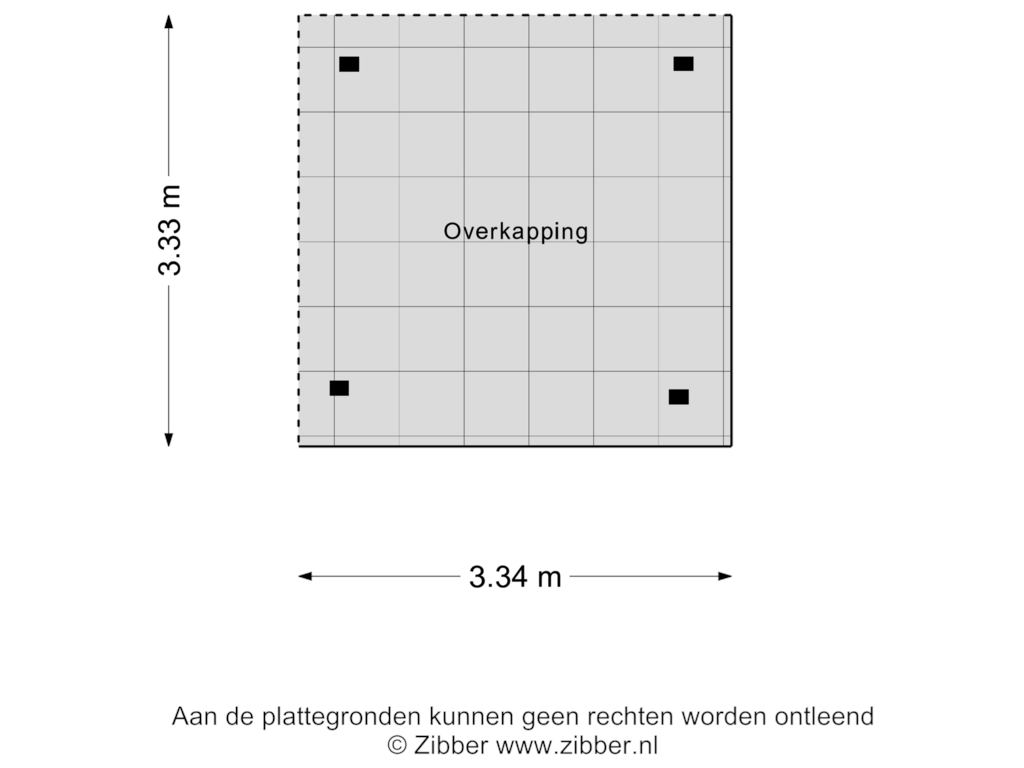 View floorplan of Overkapping of Appelvink 41