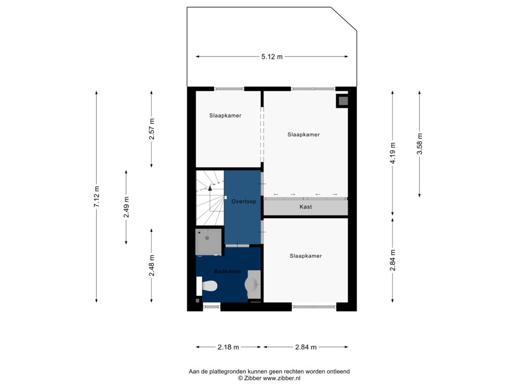 Bekijk plattegrond van Eerste Verdieping van IJsbaan 32