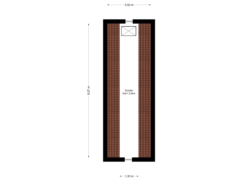 Bekijk plattegrond van 3e Verdieping van B. Vethstraat 6