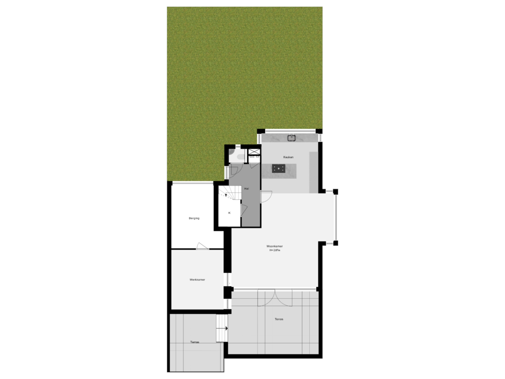 Bekijk plattegrond van Perceeloverzicht van B. Vethstraat 6