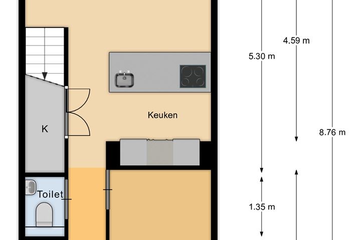 Bekijk foto 33 van Grootscheepmakersstraat 1-A23