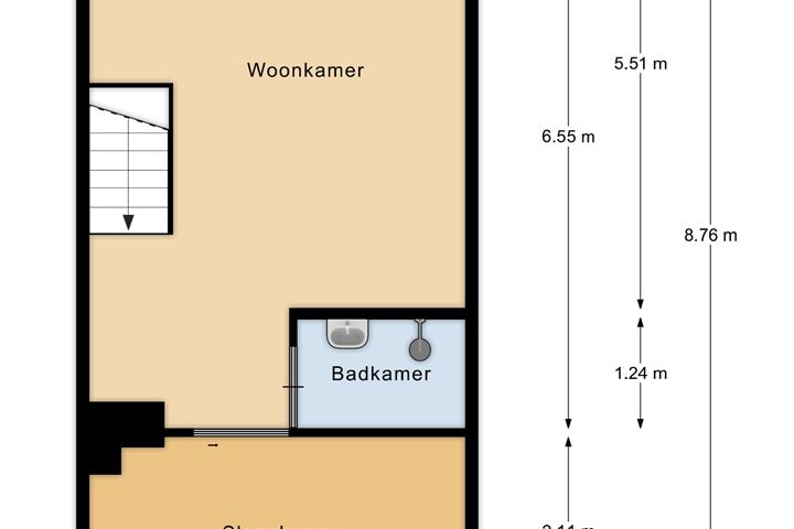 Bekijk foto 34 van Grootscheepmakersstraat 1-A23