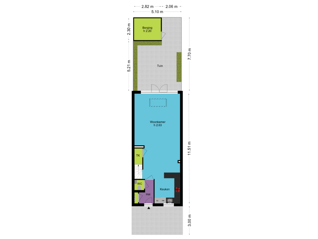 Bekijk plattegrond van Situatie van Obelisk 13