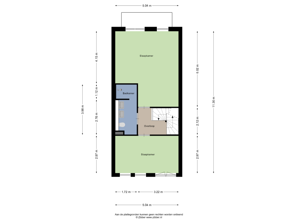 Bekijk plattegrond van Eerste Verdieping van Schoolstraat 41