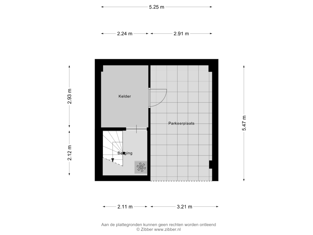 Bekijk plattegrond van Kelder van Schoolstraat 41