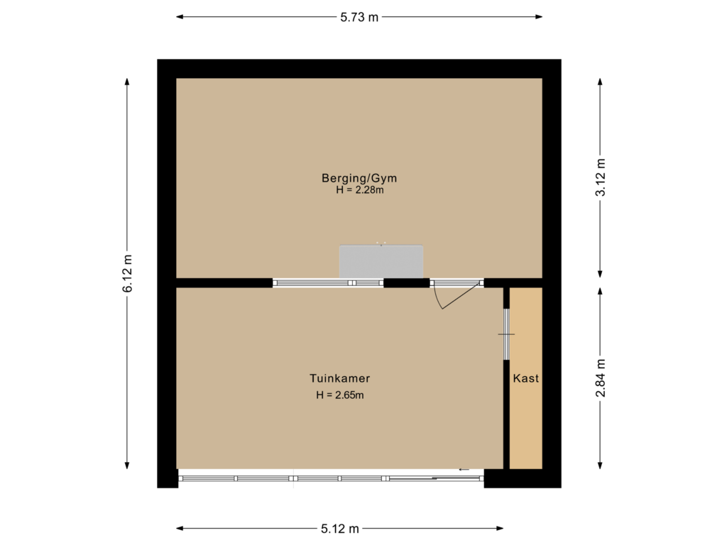 Bekijk plattegrond van Berging van Laagakker 24