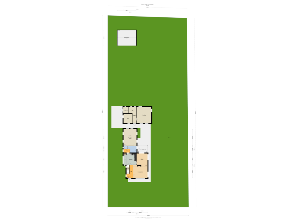 Bekijk plattegrond van PERCEEL van Eekelerweg 5