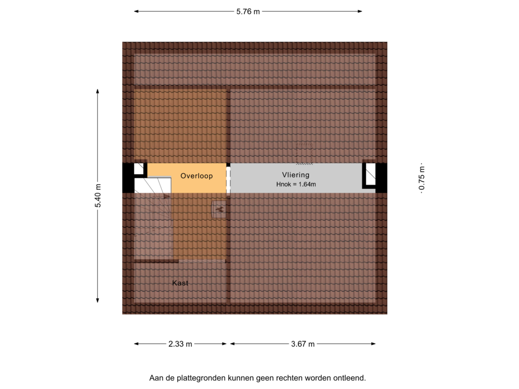 Bekijk plattegrond van Vliering van Evekinkweg 52