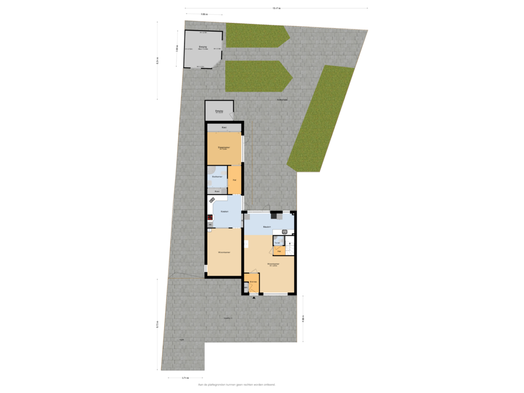 Bekijk plattegrond van Situatie van Appelgaard 1