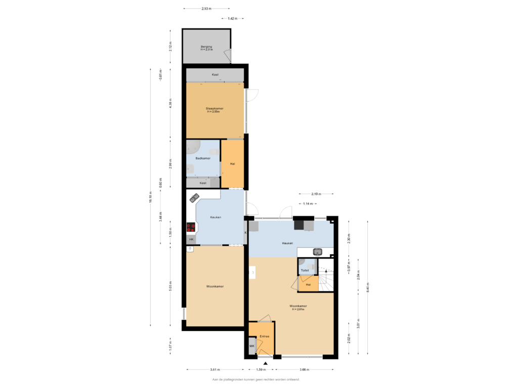 Bekijk plattegrond van Begane grond van Appelgaard 1