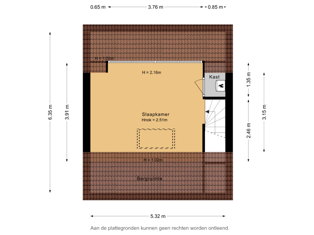 Bekijk plattegrond van 2e verdieping van Appelgaard 1