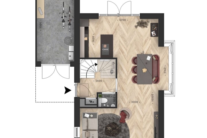 View photo 3 of Geschakelde vrijstaande woningen (Bouwnr. 34)