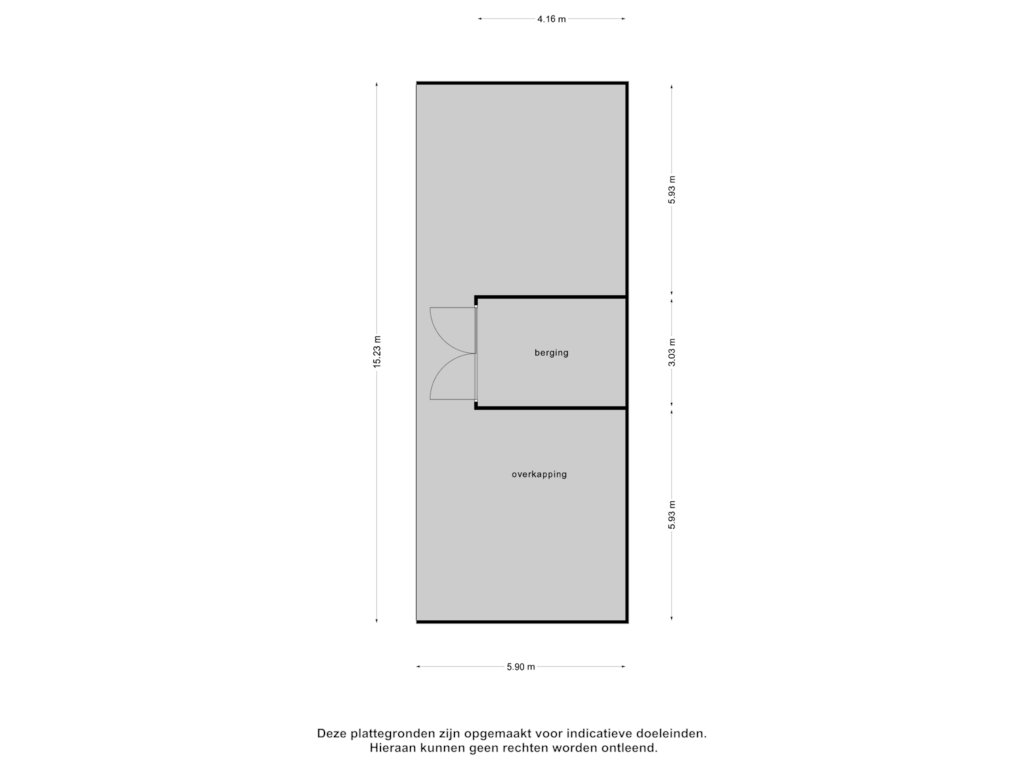 View floorplan of Berging 6 of Duivelsbruglaan 12