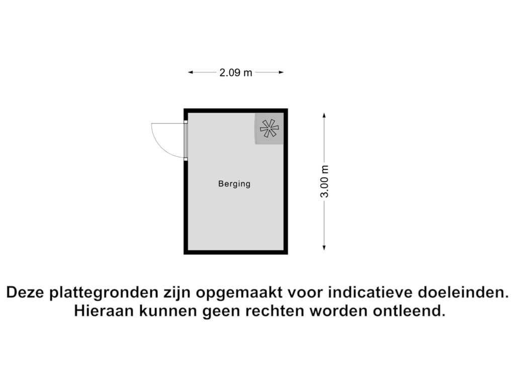 Bekijk plattegrond van Berging van De Binnenplaats 2