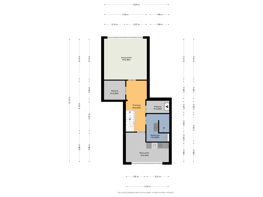 Bekijk plattegrond van Eerste Verdieping van Haagbeemd 39