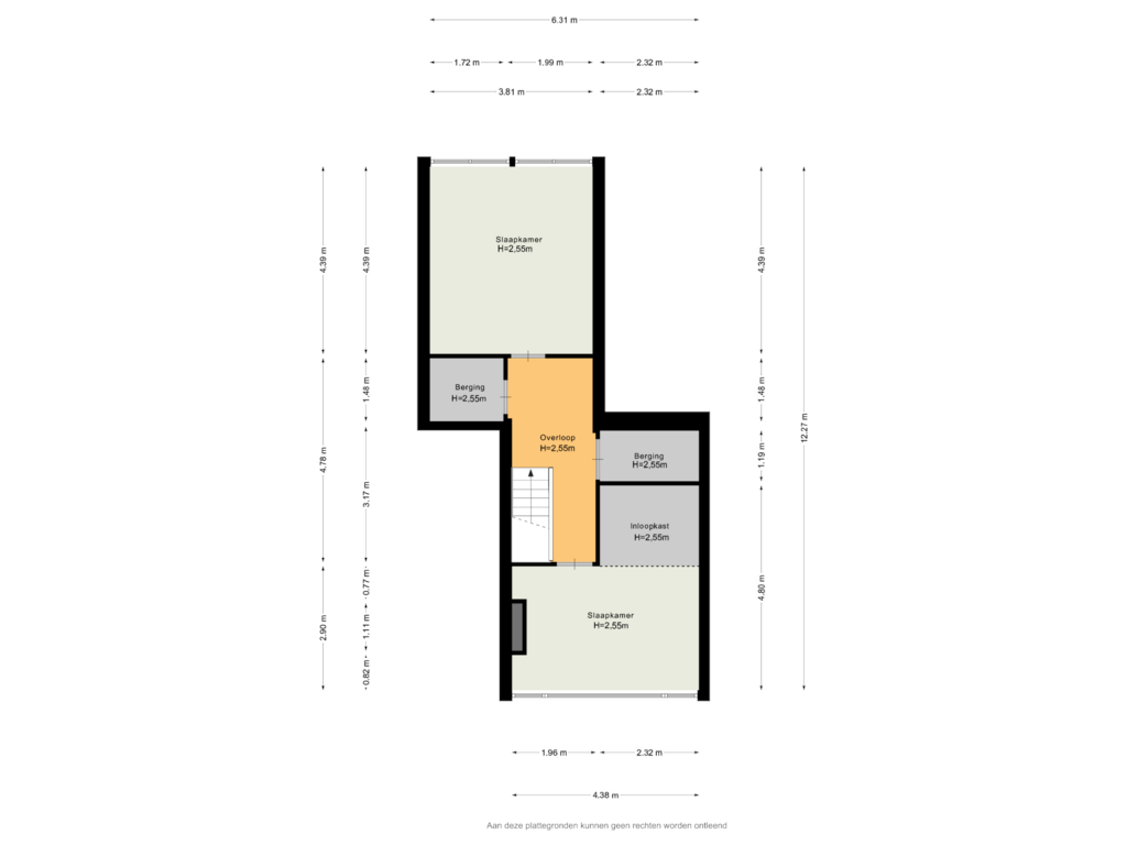 Bekijk plattegrond van Tweede Verdieping van Haagbeemd 39