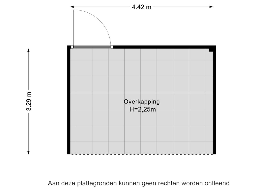 Bekijk plattegrond van Overkapping van Haagbeemd 39