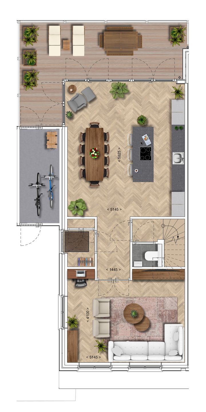 Foto 5 van Woning A (Bouwnr. 1)