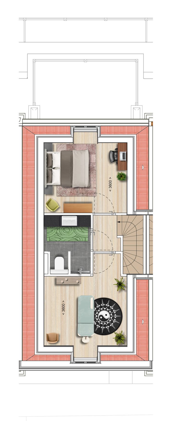 Foto 6 van Woning B (Bouwnr. 2)