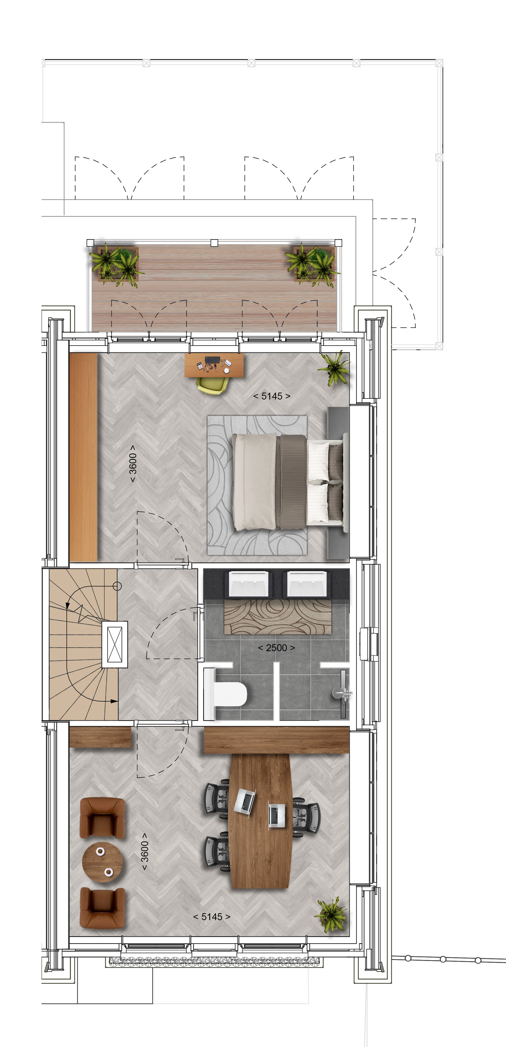 Foto 6 van Woning C (Bouwnr. 3)