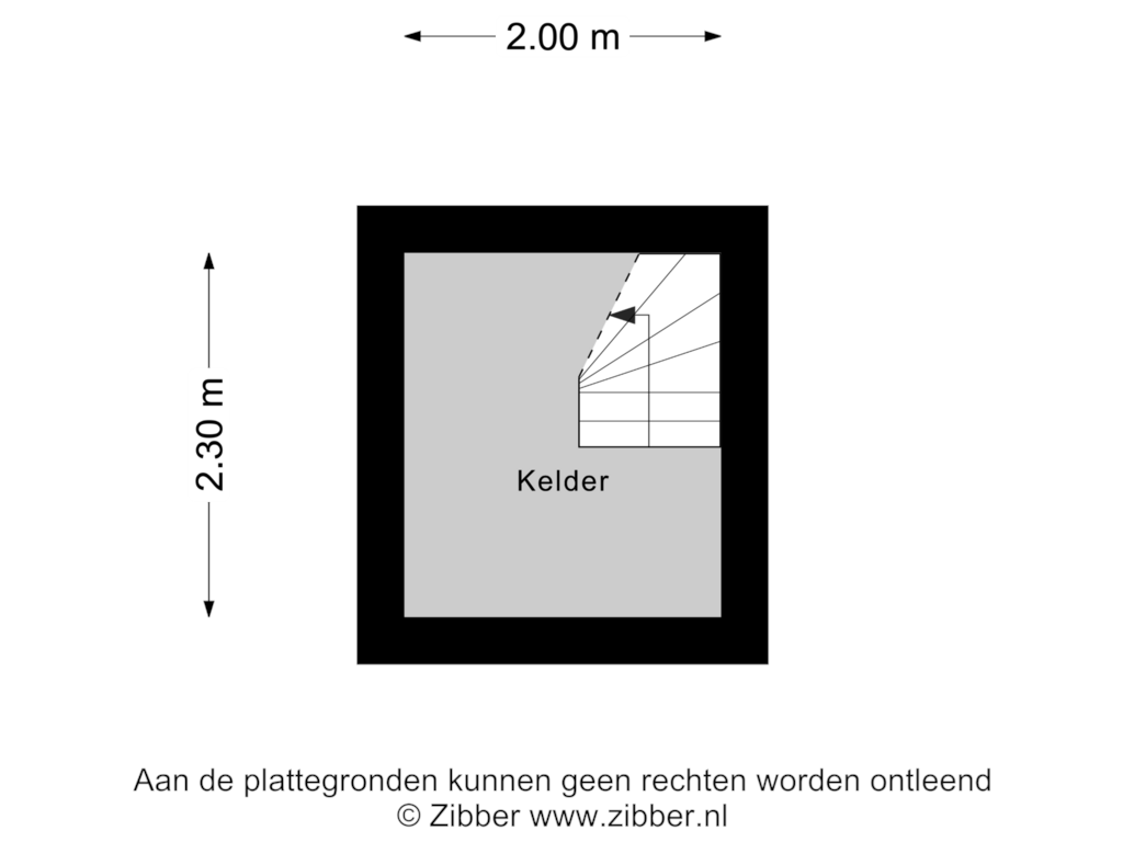 Bekijk plattegrond van Kelder van Kerkakkerstraat 56