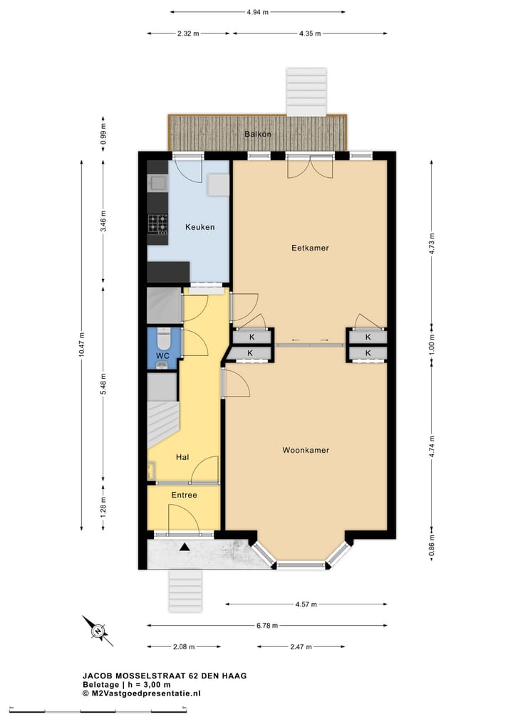 Foto 4 van Jacob Mosselstraat 62