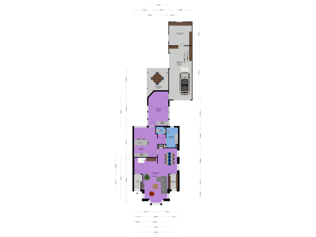 Bekijk plattegrond van Begane grond van Pop Dijkemaweg 36