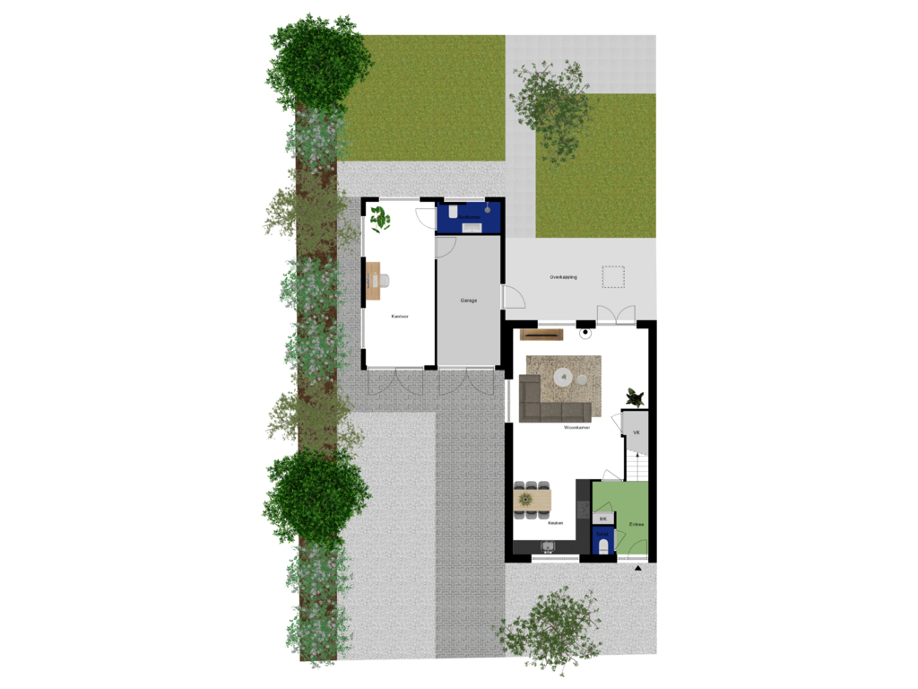 Bekijk plattegrond van Kadastrale Kaart van Tonnenbergerhout 1