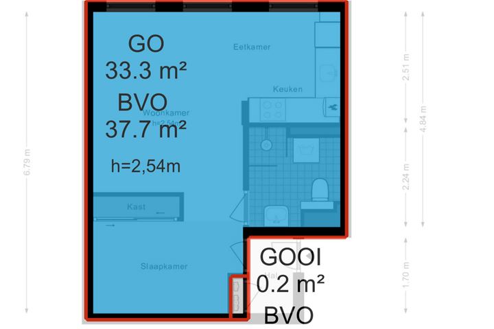 Bekijk foto 18 van Van Ostadestraat 21-3V