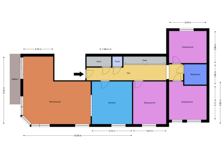 Foto 25 van Hogerwoerdstraat 59-B