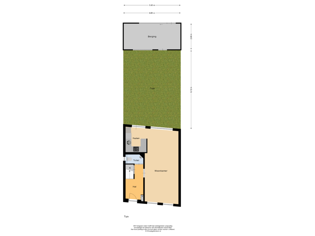 Bekijk plattegrond van Tuin van Bouwmanspad 30