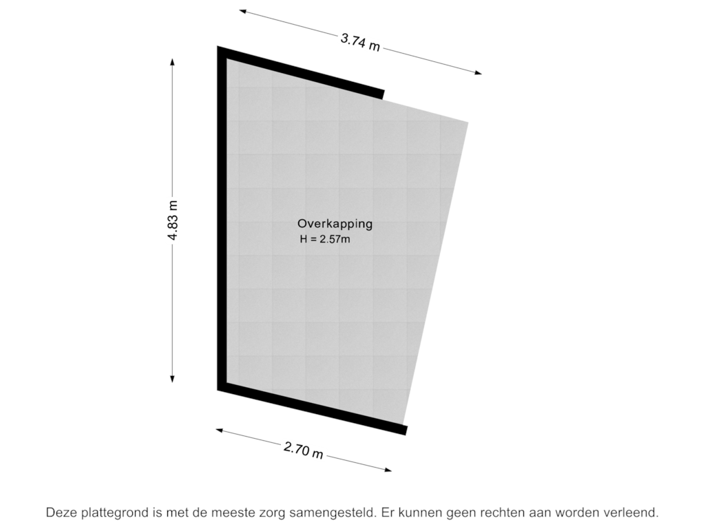 Bekijk plattegrond van Overkapping van Patrijzenhof 44