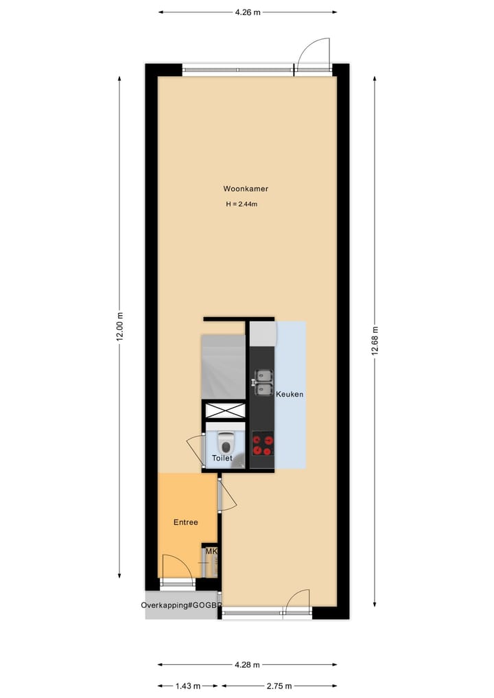 Foto 46 van Winschoterdiep 1-C