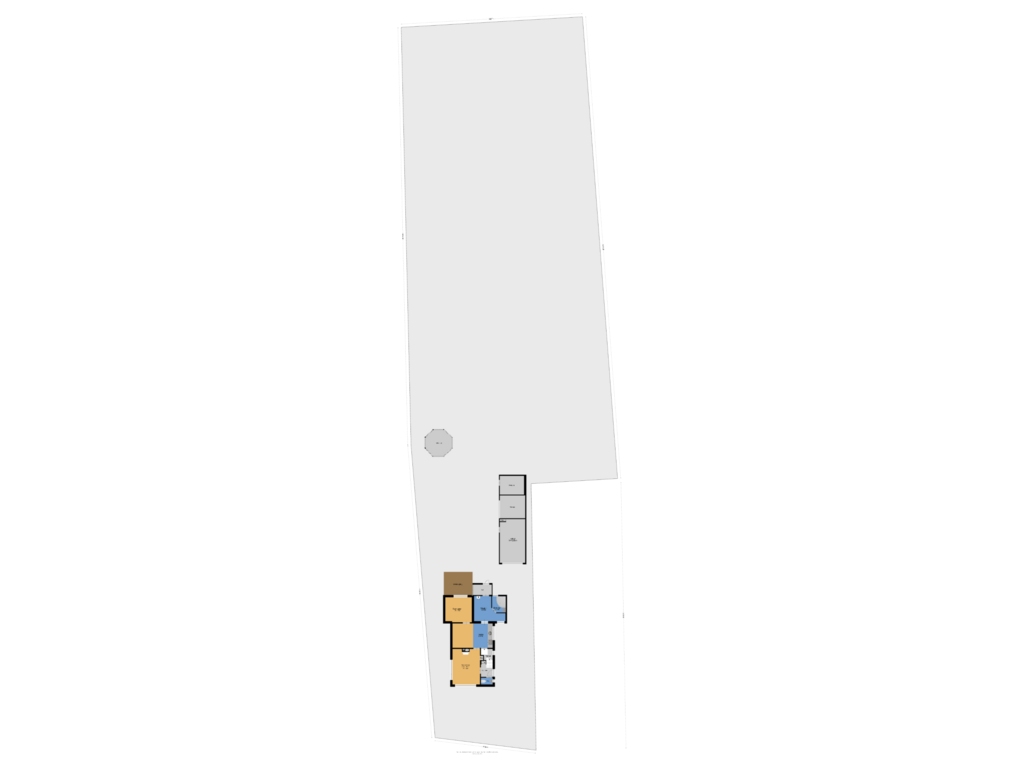 Bekijk plattegrond van Begane Grond Met Kavel van Merkebuorren 51