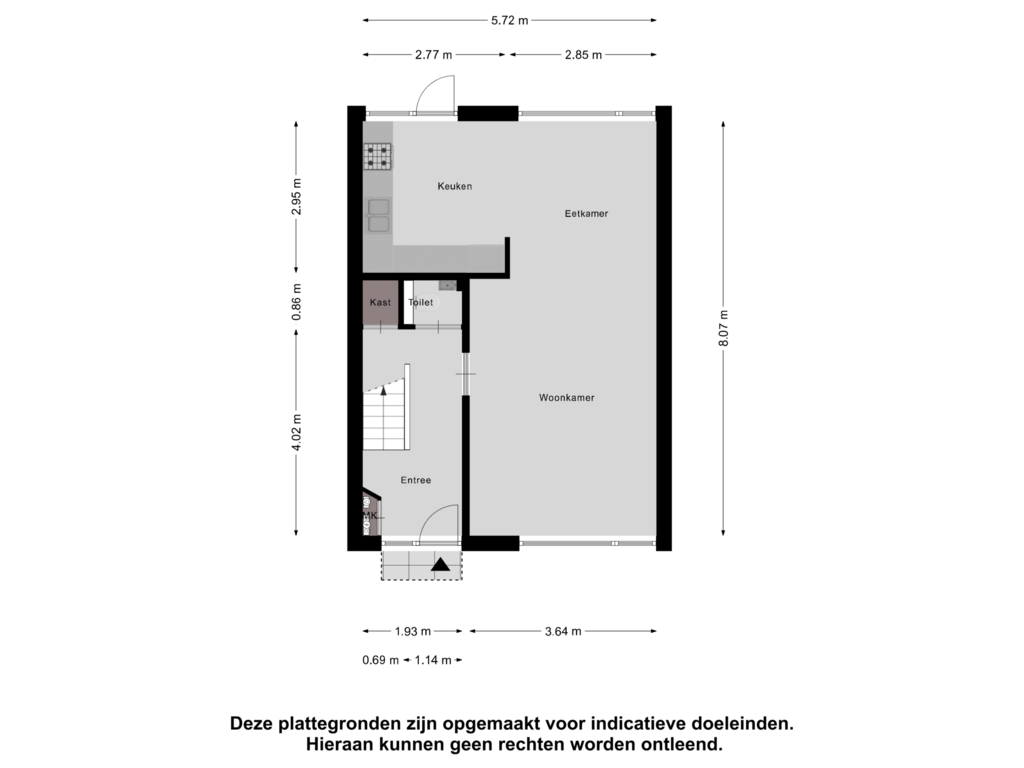 Bekijk plattegrond van Begane Grond van Drostlaan 12