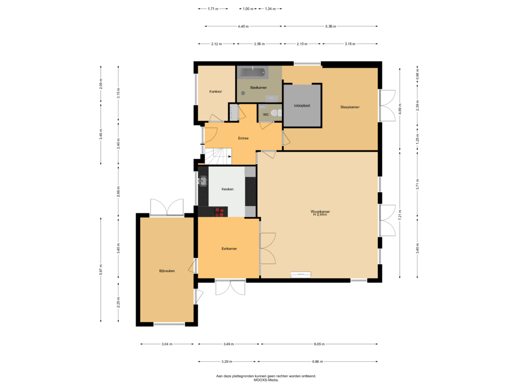 Bekijk plattegrond van Begane Grond van Ranonkelstraat 42