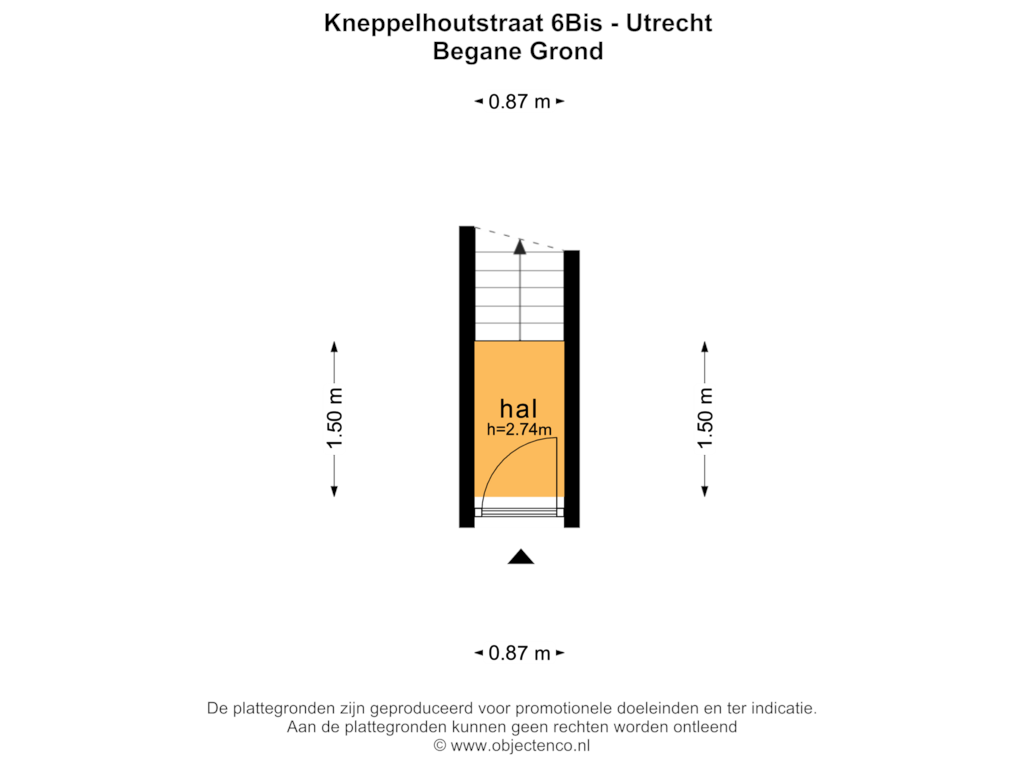 Bekijk plattegrond van Begane Grond van Kneppelhoutstraat 6-BS