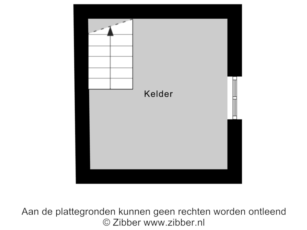 View floorplan of Kelder of Deldenseweg 1