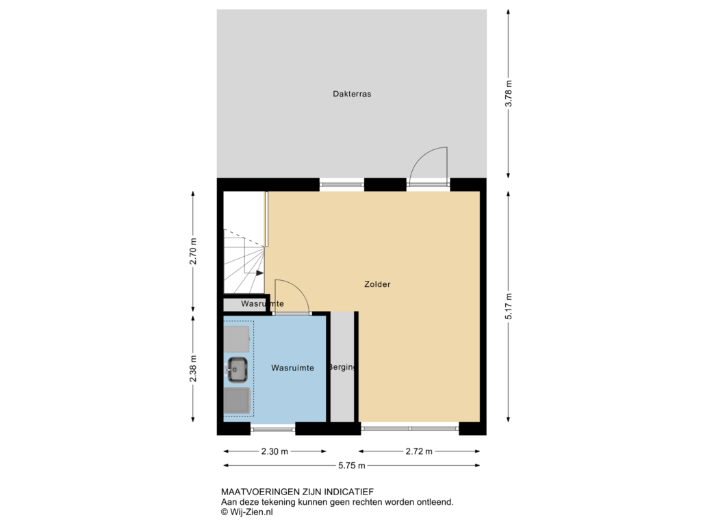 Bekijk plattegrond van 3E van Alver 70