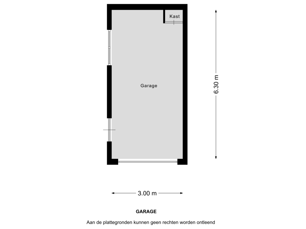 Bekijk plattegrond van Garage van Gerbrandyborch 2