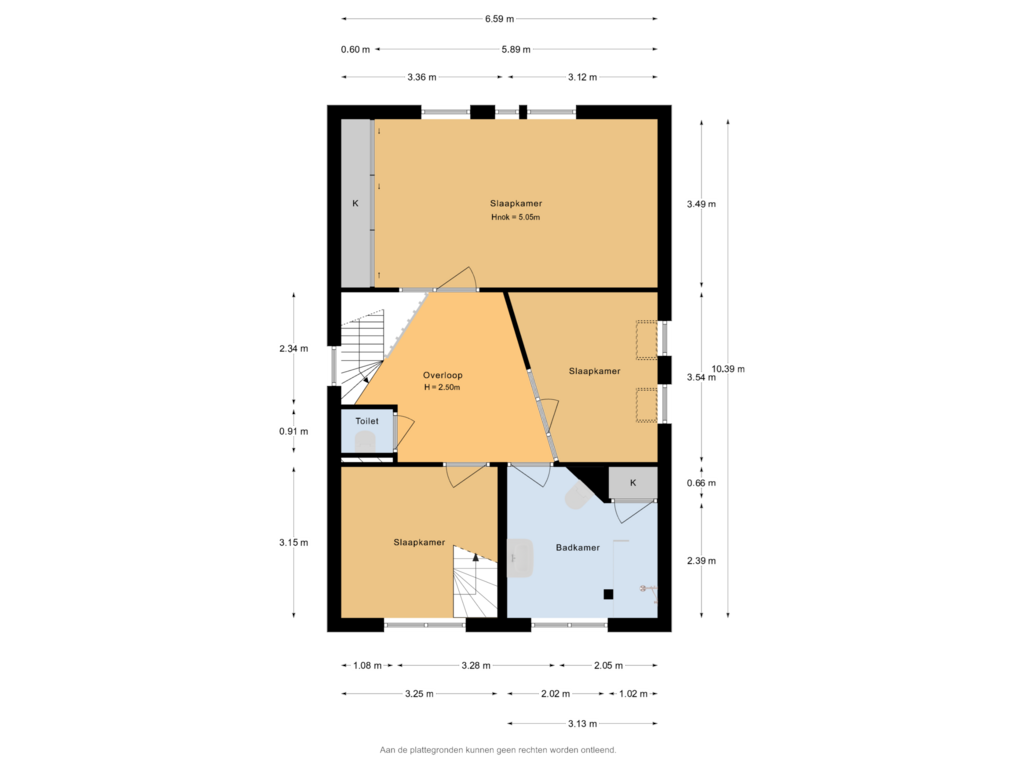 Bekijk plattegrond van 1e Verdieping van Ina Boudier-Bakkerhove 2